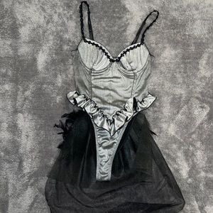 Fredericks of Hollywood Feathered Teddy